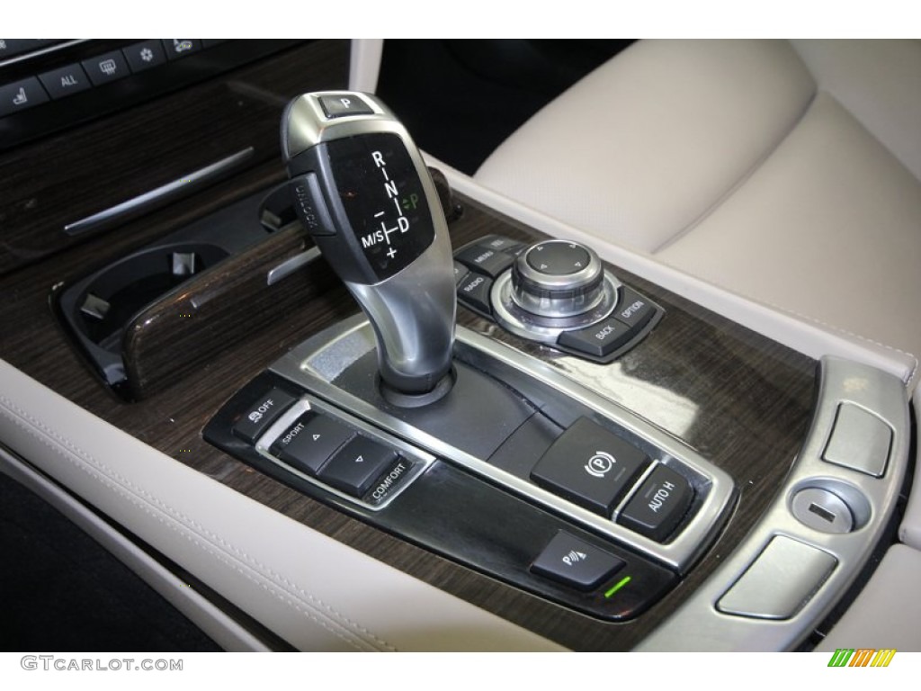 2012 7 Series 740i Sedan - Mineral White Metallic / Oyster/Black photo #21