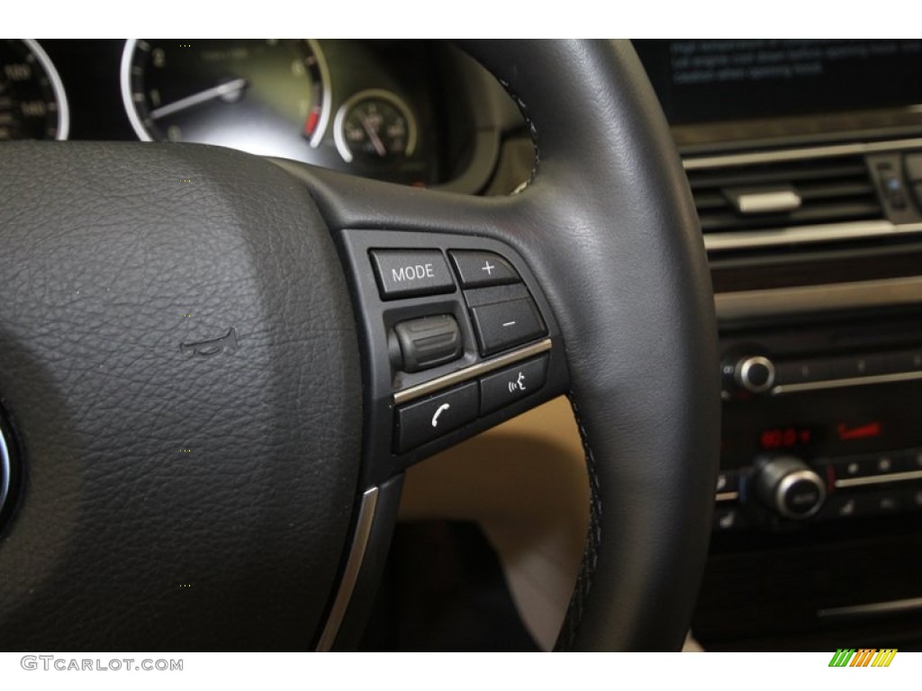 2012 7 Series 740i Sedan - Mineral White Metallic / Oyster/Black photo #25