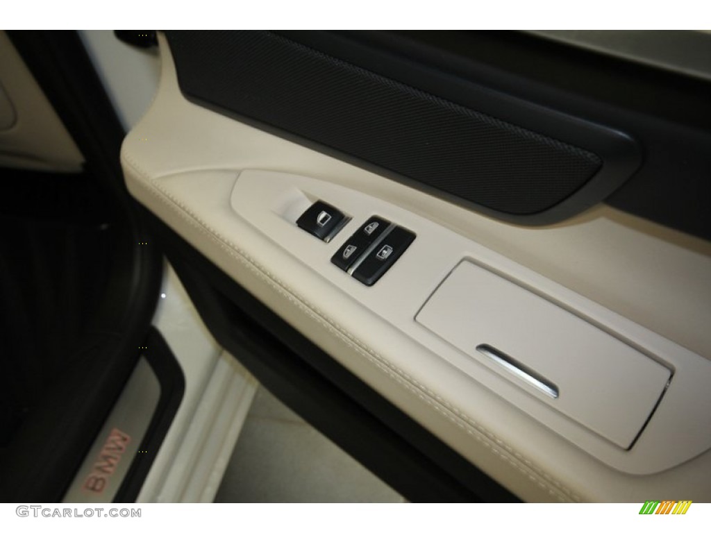 2012 7 Series 740i Sedan - Mineral White Metallic / Oyster/Black photo #45
