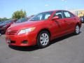 Barcelona Red Metallic - Camry LE Photo No. 6
