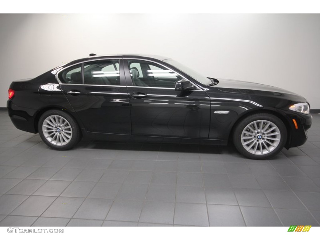 Black Sapphire Metallic 2013 BMW 5 Series 535i Sedan Exterior Photo #69597322