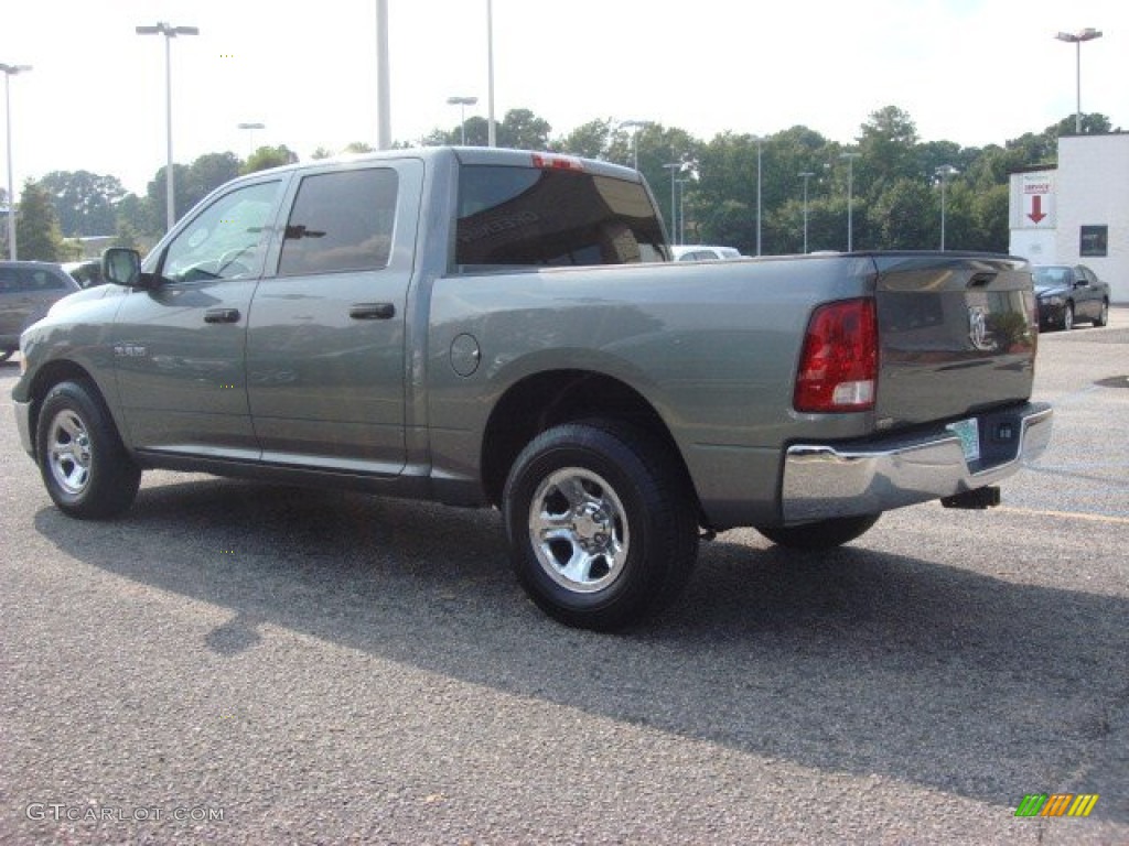 2010 Ram 1500 SLT Crew Cab - Mineral Gray Metallic / Dark Slate/Medium Graystone photo #3