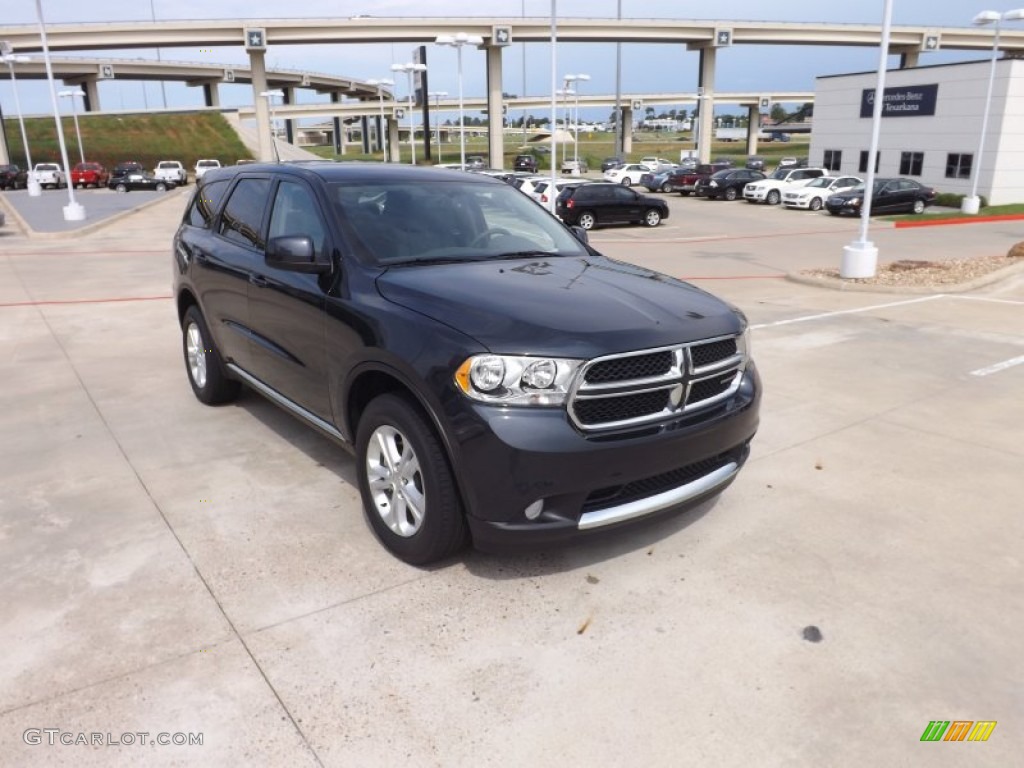 2013 Durango SXT - Maximum Steel Metallic / Dark Graystone/Medium Graystone photo #7