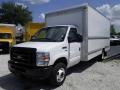 Oxford White - E Series Cutaway E350 Commercial Moving Truck Photo No. 8