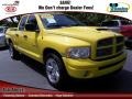 2004 Solar Yellow Dodge Ram 1500 SLT Quad Cab #69592603