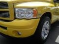 2004 Solar Yellow Dodge Ram 1500 SLT Quad Cab  photo #10