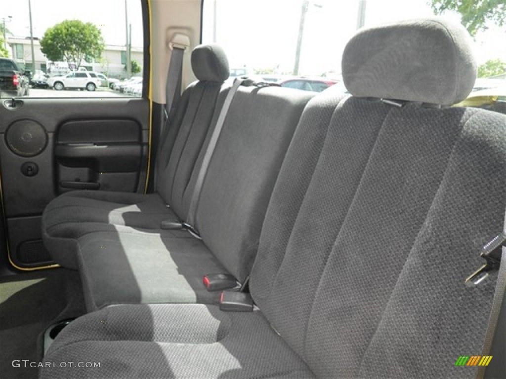 2004 Ram 1500 SLT Quad Cab - Solar Yellow / Dark Slate Gray photo #28