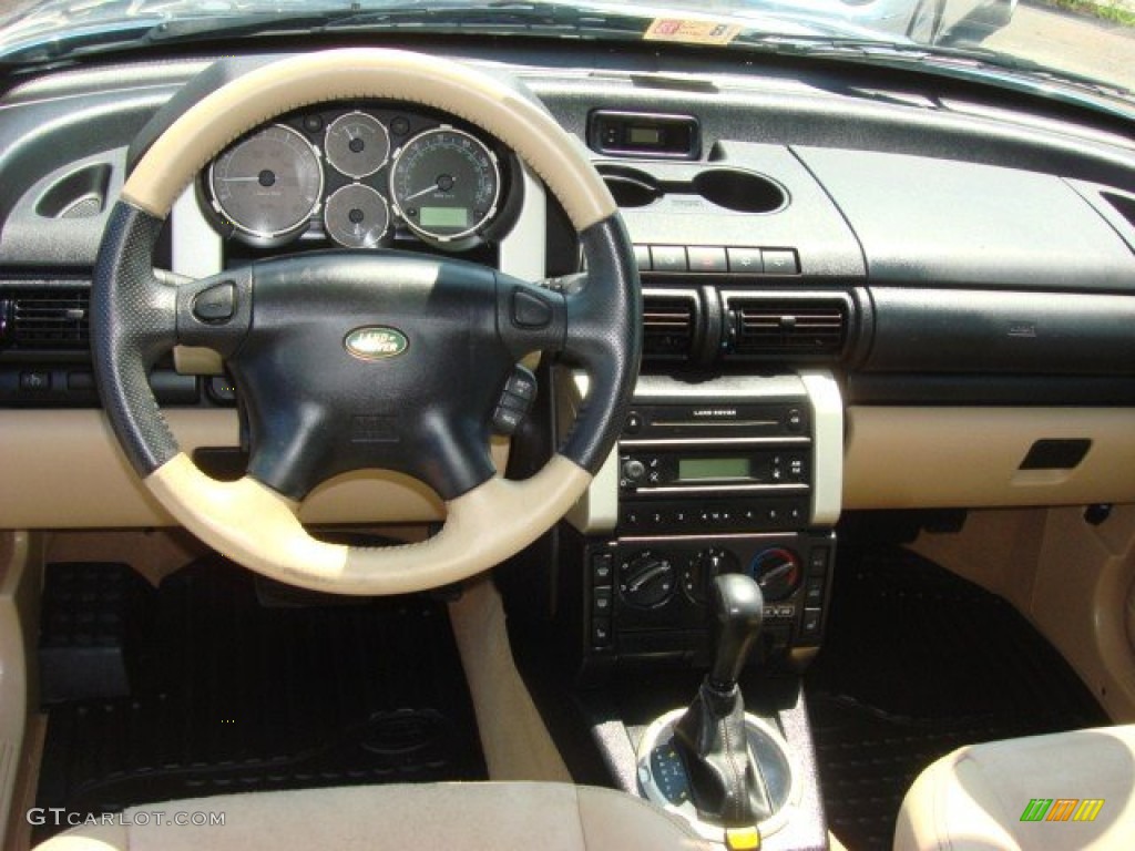 2005 Land Rover Freelander SE Alpaca Beige Dashboard Photo #69602737