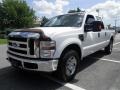 Oxford White - F250 Super Duty XLT Crew Cab Photo No. 9