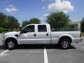 Oxford White - F250 Super Duty XLT Crew Cab Photo No. 10