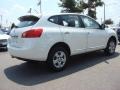 2011 Pearl White Nissan Rogue S  photo #4