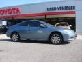 2007 Cool Blue Metallic Honda Accord EX V6 Coupe  photo #2