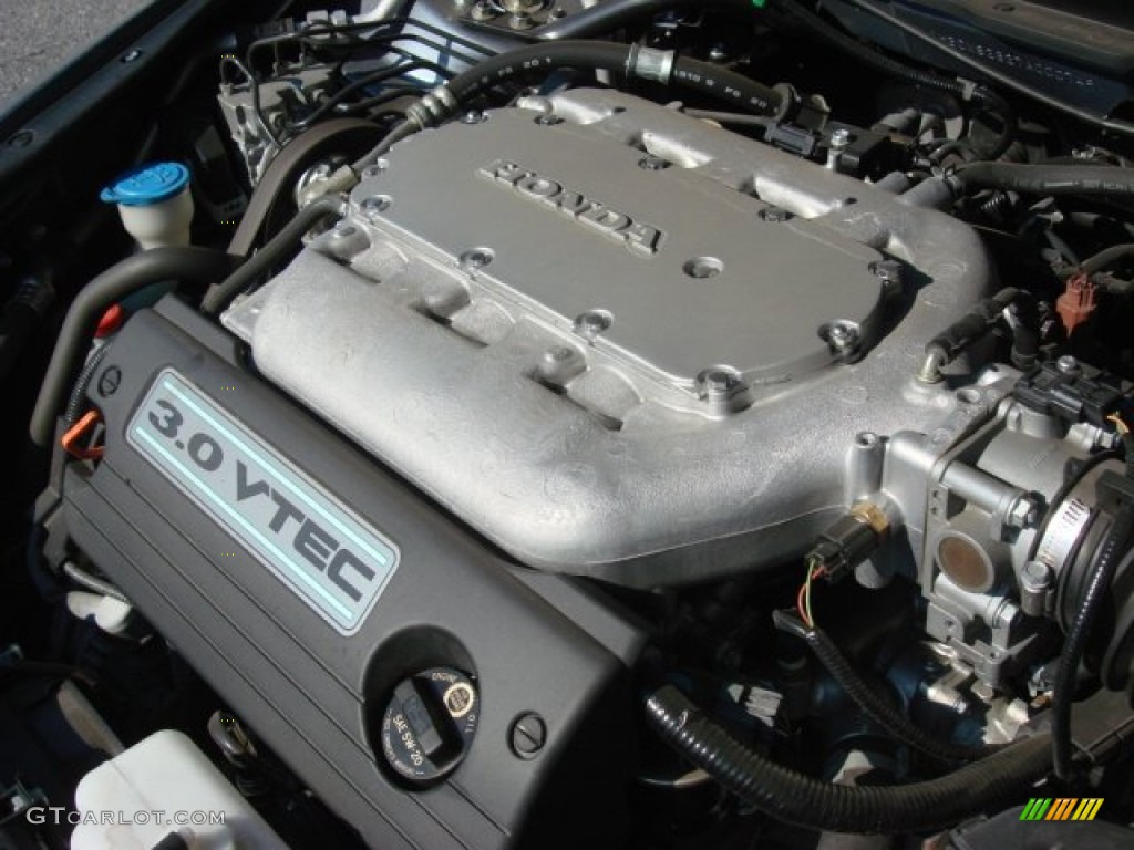 2007 Accord EX V6 Coupe - Cool Blue Metallic / Black photo #17
