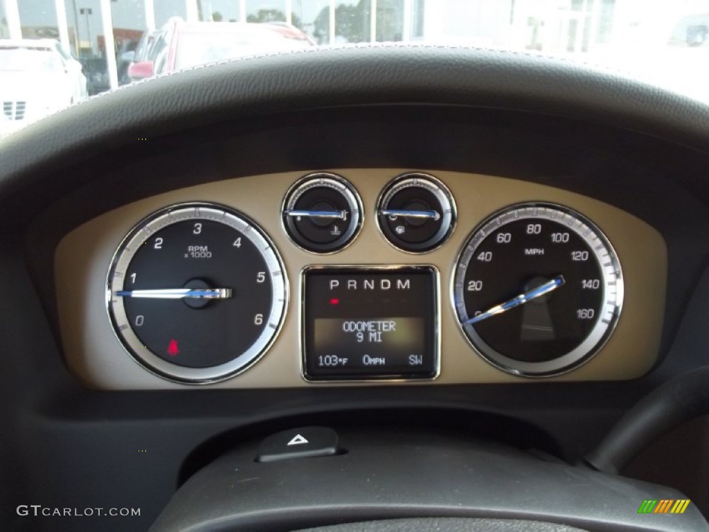 2013 Cadillac Escalade ESV Platinum Gauges Photo #69606523