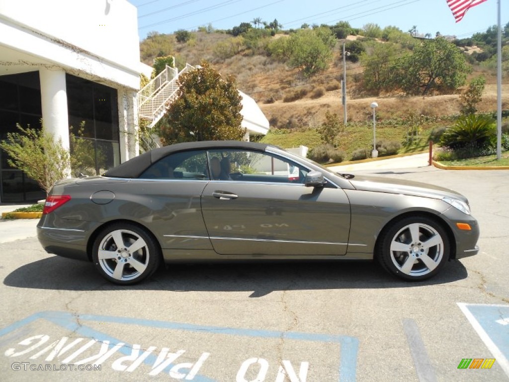 Olivine Grey Metallic 2013 Mercedes-Benz E 350 Cabriolet Exterior Photo #69607063