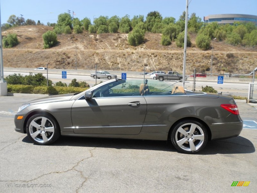 Olivine Grey Metallic 2013 Mercedes-Benz E 350 Cabriolet Exterior Photo #69607135