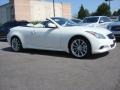 2010 Moonlight White Infiniti G 37 Convertible  photo #2