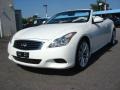 2010 Moonlight White Infiniti G 37 Convertible  photo #7