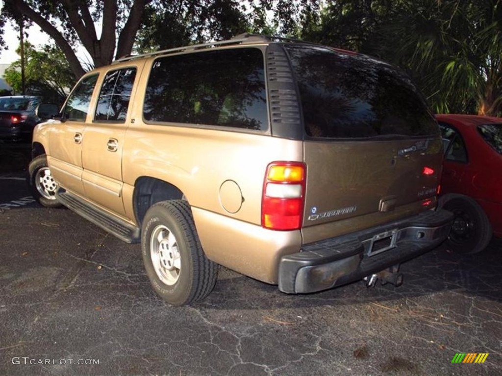 2003 Suburban 1500 LT - Sandalwood Metallic / Tan/Neutral photo #3