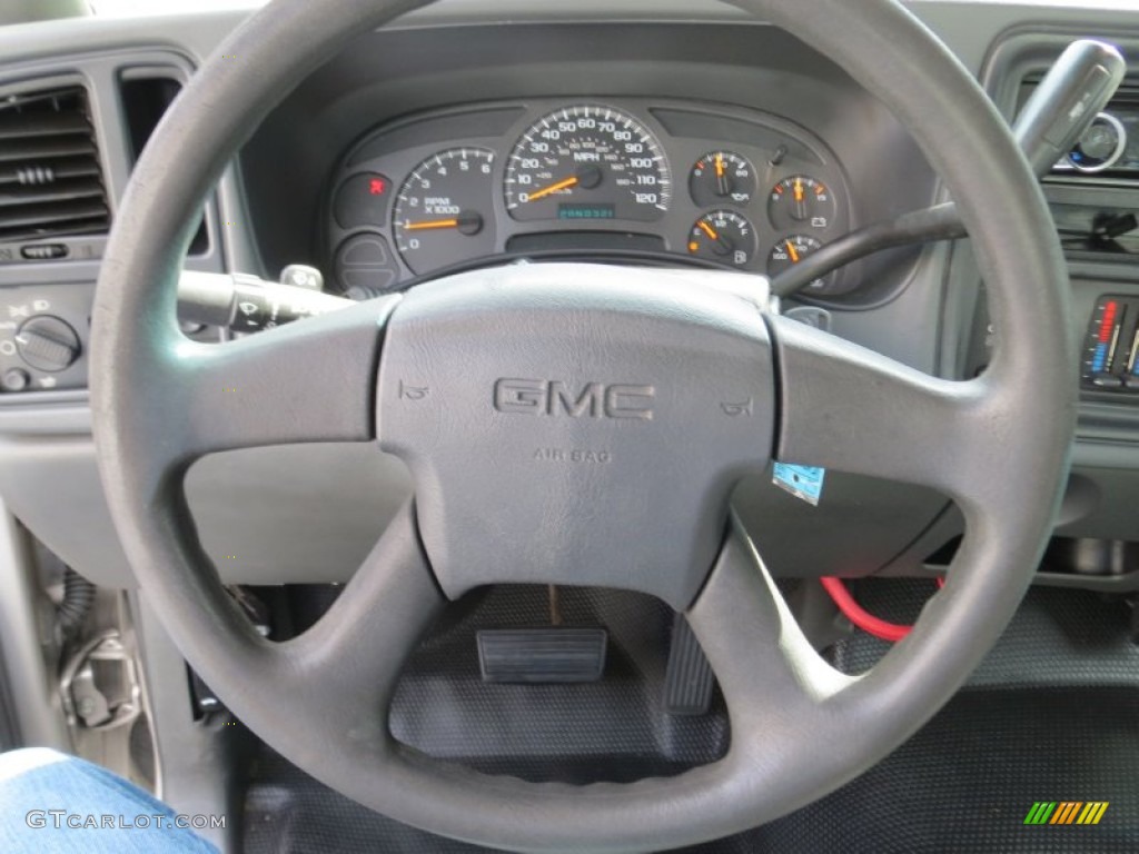 2004 GMC Sierra 1500 SLE Extended Cab Steering Wheel Photos