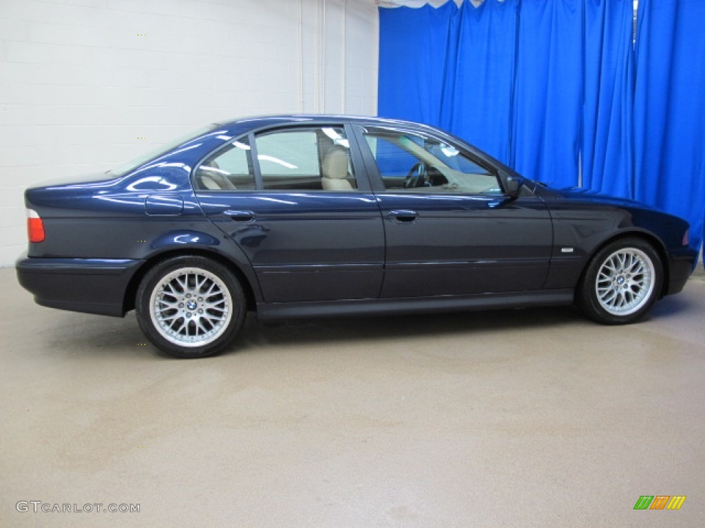 Orient Blue Metallic 2003 BMW 5 Series 530i Sedan Exterior Photo #69611098