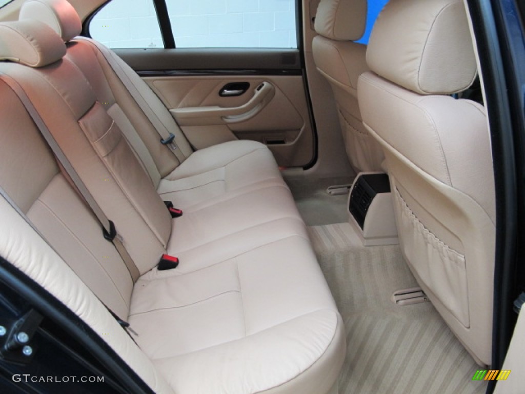 Sand Beige Interior 2003 BMW 5 Series 530i Sedan Photo #69611188