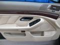 Sand Beige 2003 BMW 5 Series 530i Sedan Door Panel