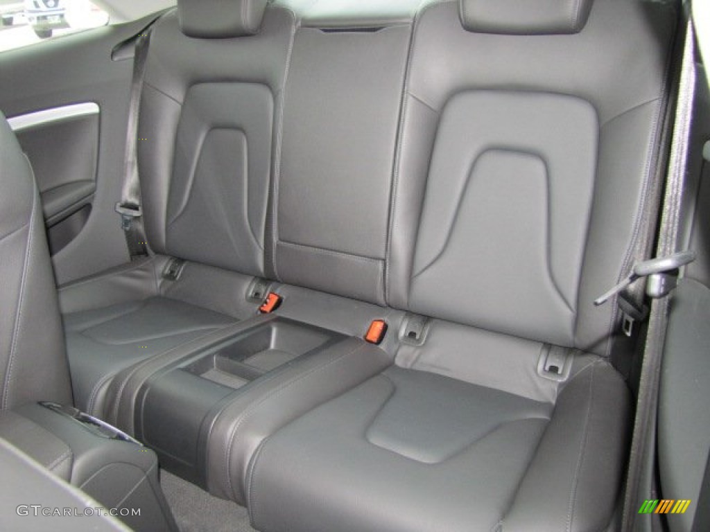 Black Interior 2010 Audi A5 2.0T quattro Coupe Photo #69612115