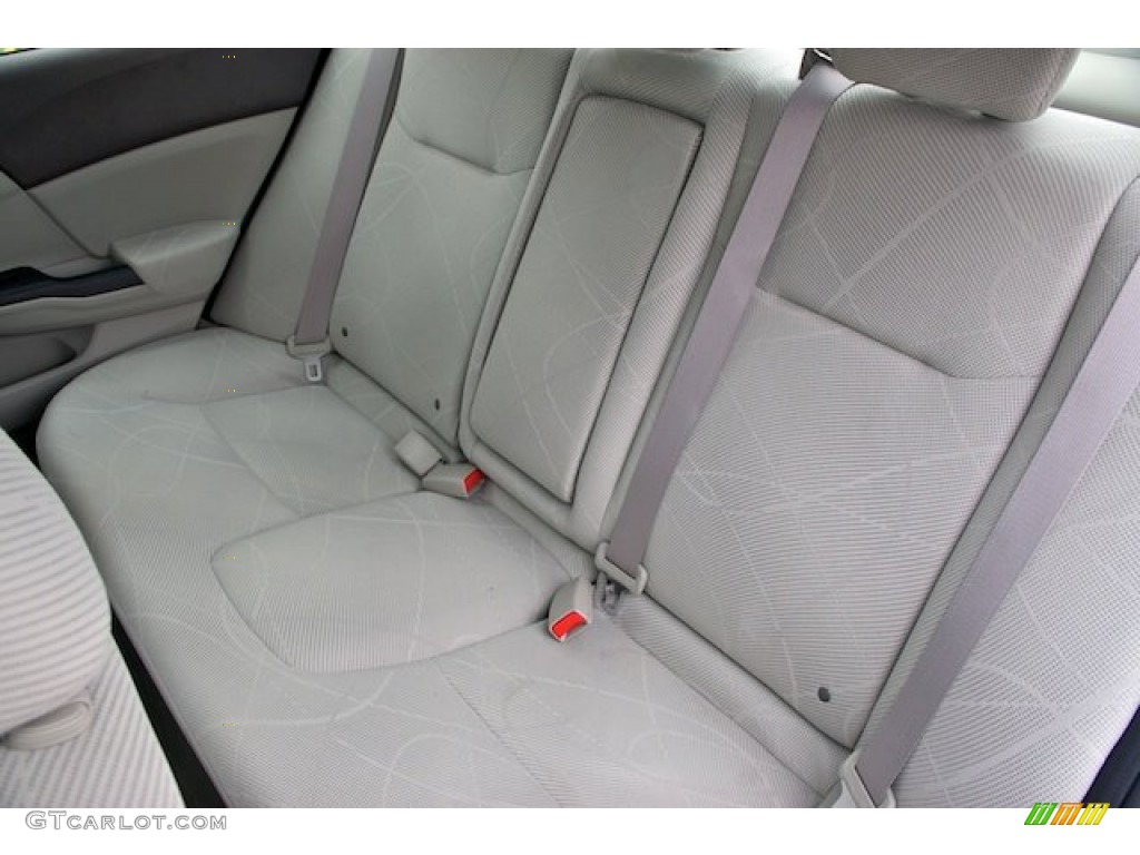 2012 Civic EX Sedan - Taffeta White / Stone photo #15