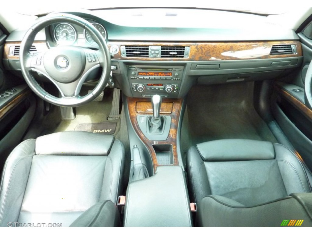 2007 3 Series 328xi Sedan - Black Sapphire Metallic / Black photo #8