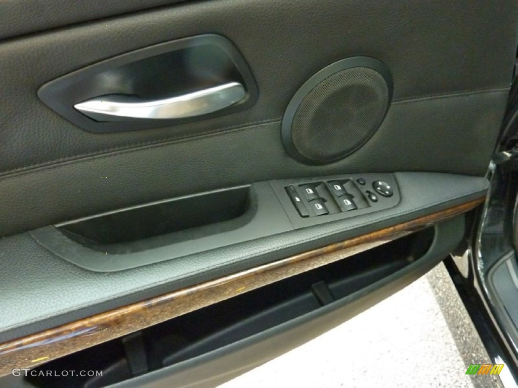 2007 3 Series 328xi Sedan - Black Sapphire Metallic / Black photo #12