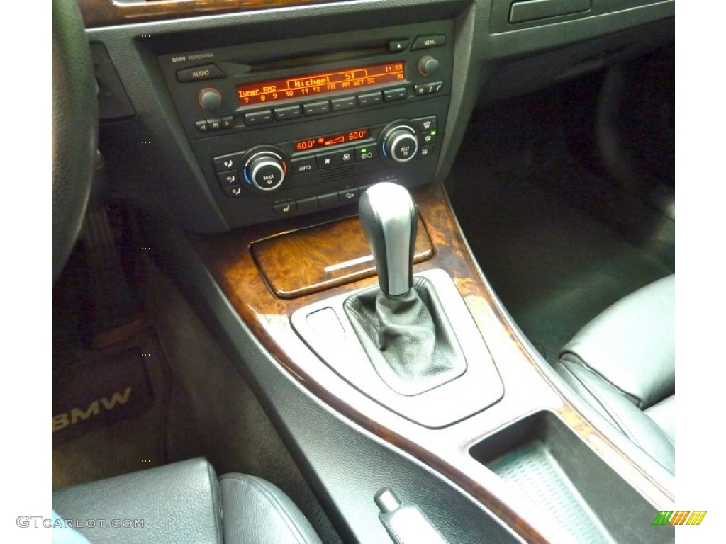 2007 3 Series 328xi Sedan - Black Sapphire Metallic / Black photo #22