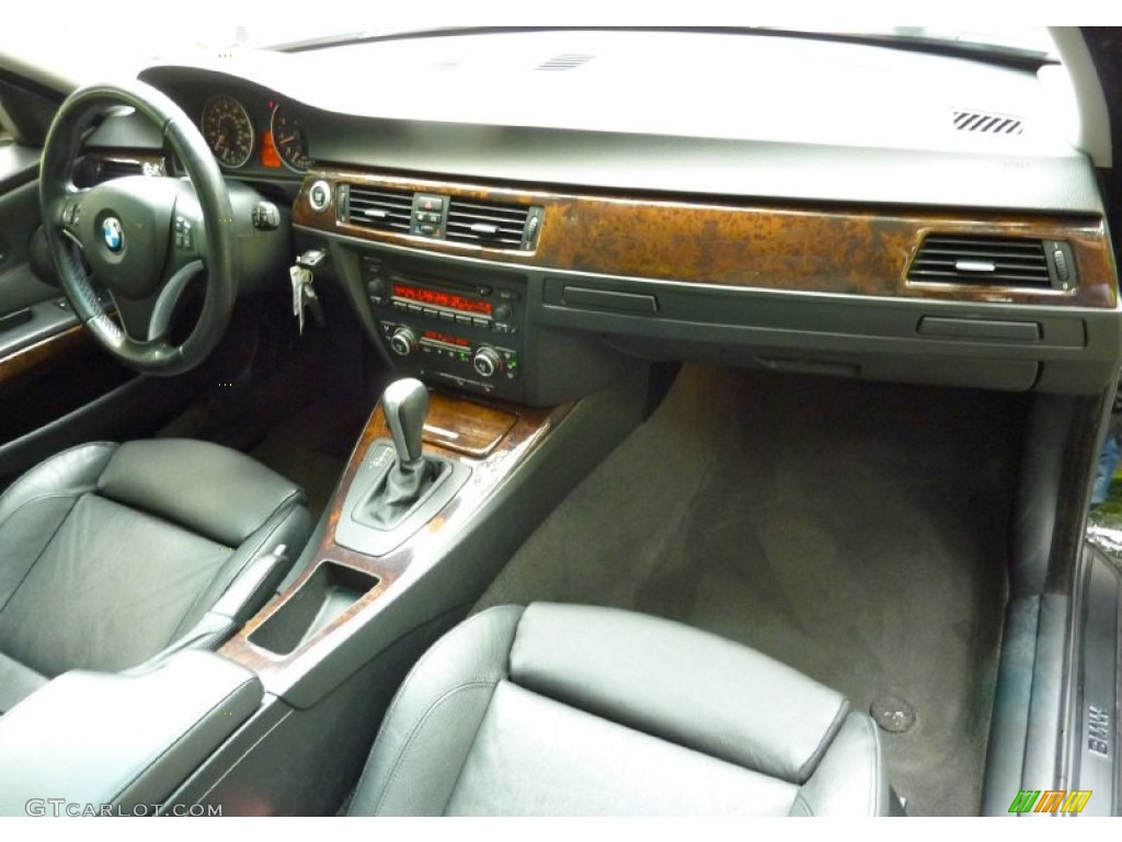 2007 3 Series 328xi Sedan - Black Sapphire Metallic / Black photo #25