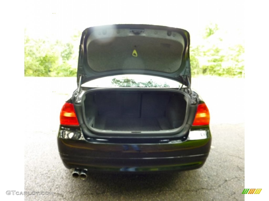 2007 3 Series 328xi Sedan - Black Sapphire Metallic / Black photo #30