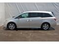 Alabaster Silver Metallic 2012 Honda Odyssey Touring Elite Exterior