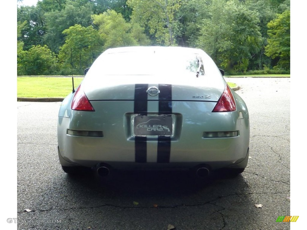 2003 350Z Touring Coupe - Chrome Silver / Charcoal photo #6