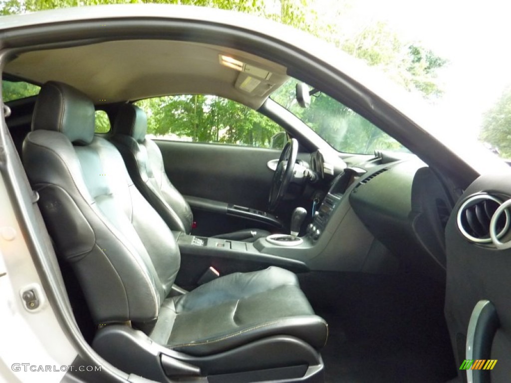 2003 350Z Touring Coupe - Chrome Silver / Charcoal photo #20