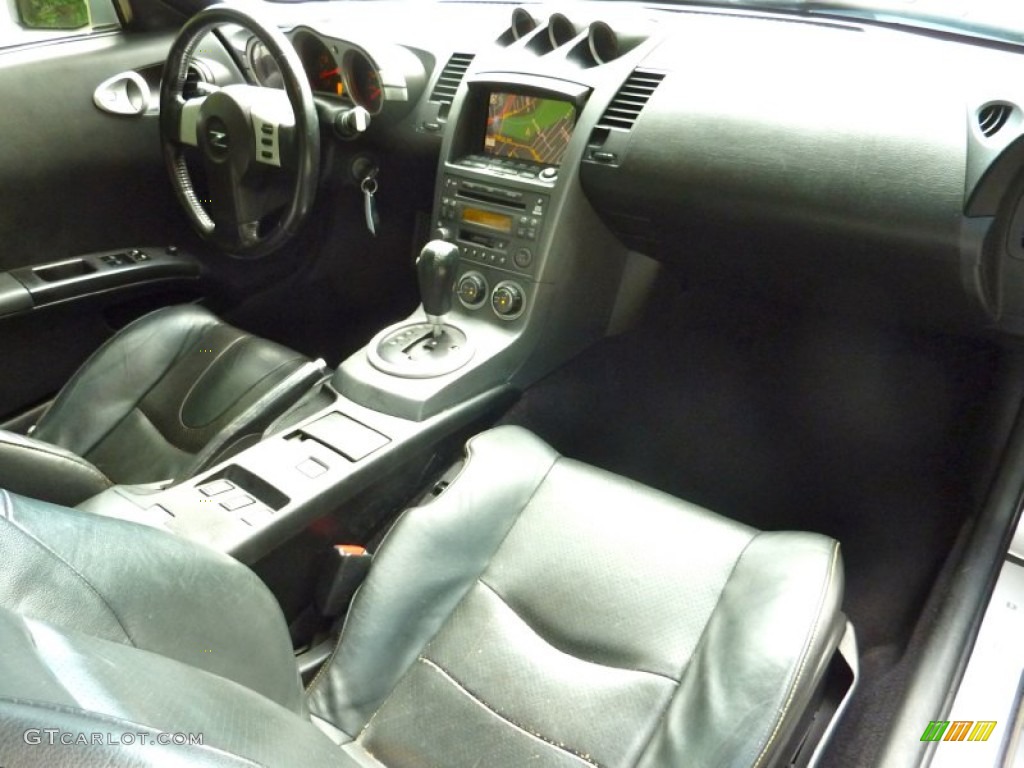 2003 350Z Touring Coupe - Chrome Silver / Charcoal photo #21