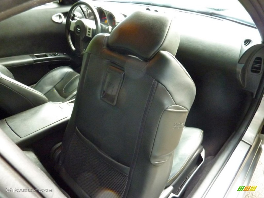 2003 350Z Touring Coupe - Chrome Silver / Charcoal photo #25