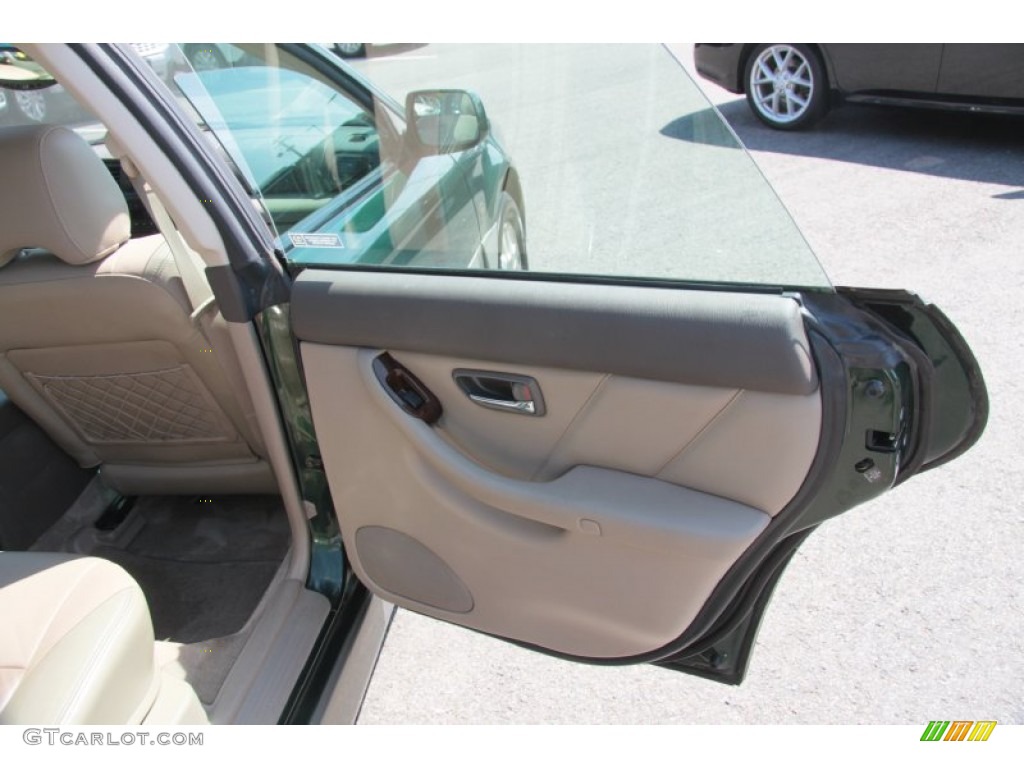 2002 Outback 3.0 L.L.Bean Edition Wagon - Timberline Green / Beige photo #21