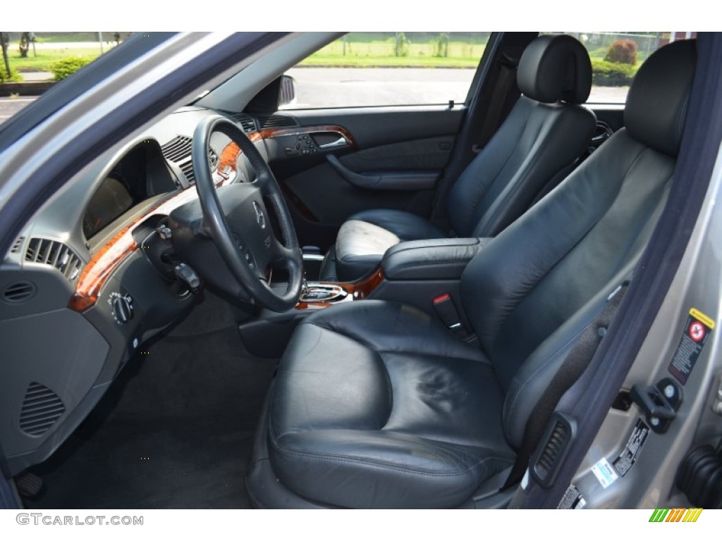 2003 S 500 Sedan - Pewter Silver Metallic / Charcoal photo #10