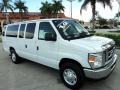 Oxford White - E Series Van E350 XLT Extended Passenger Photo No. 2