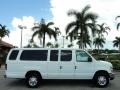 Oxford White - E Series Van E350 XLT Extended Passenger Photo No. 5