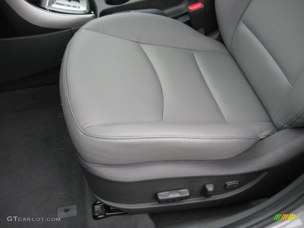 2013 Elantra Limited - Harbor Gray Metallic / Gray photo #15