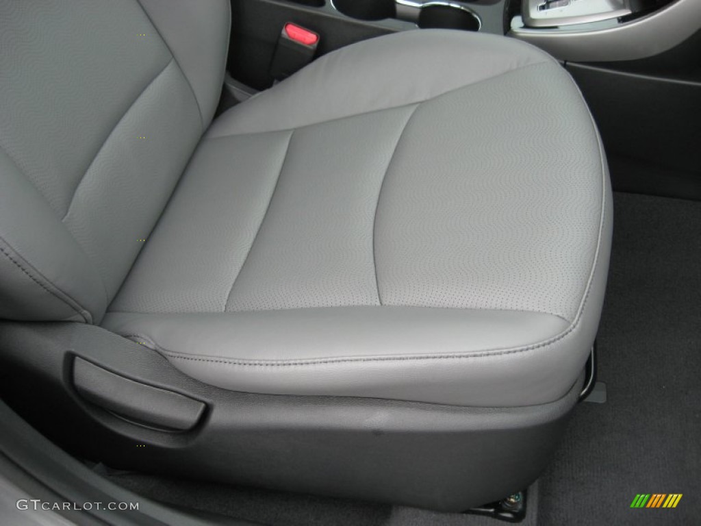 2013 Elantra Limited - Harbor Gray Metallic / Gray photo #21