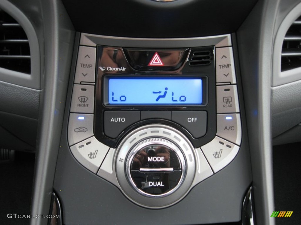 2013 Elantra Limited - Harbor Gray Metallic / Gray photo #26
