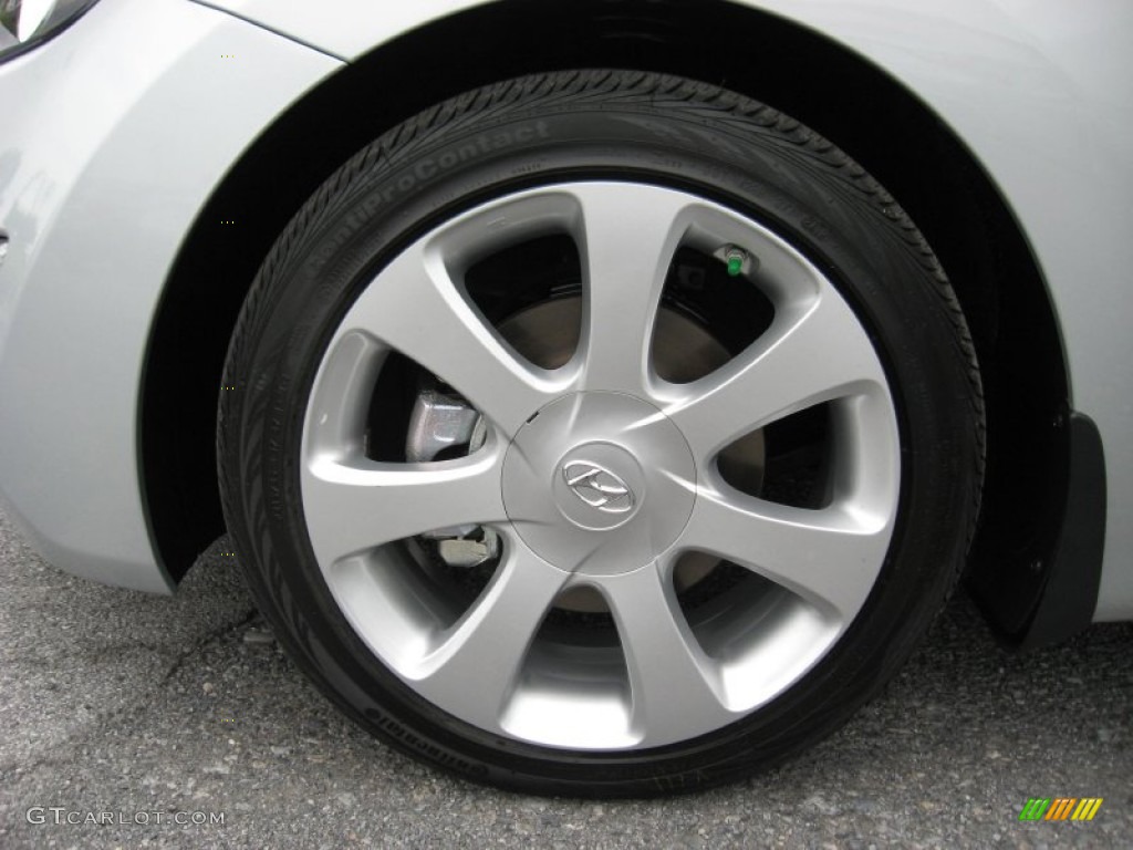 2013 Elantra Limited - Silver / Gray photo #11