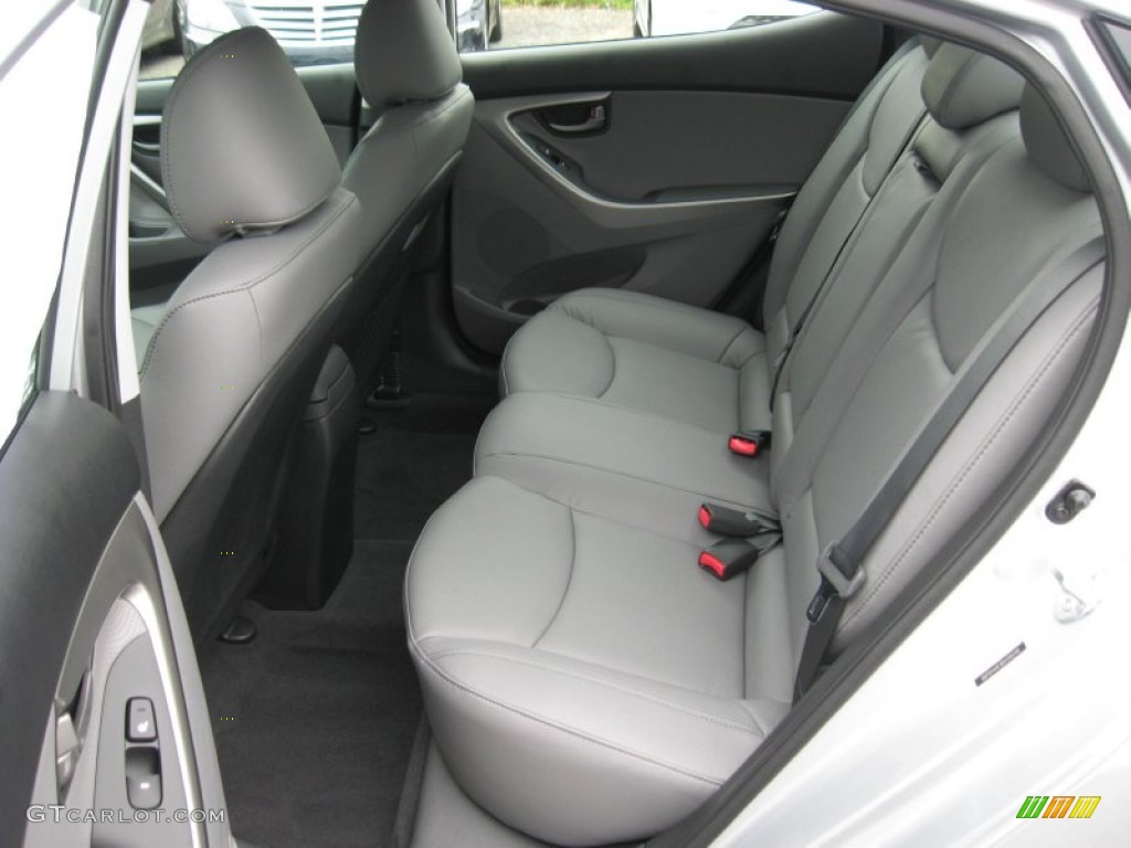 2013 Elantra Limited - Silver / Gray photo #17