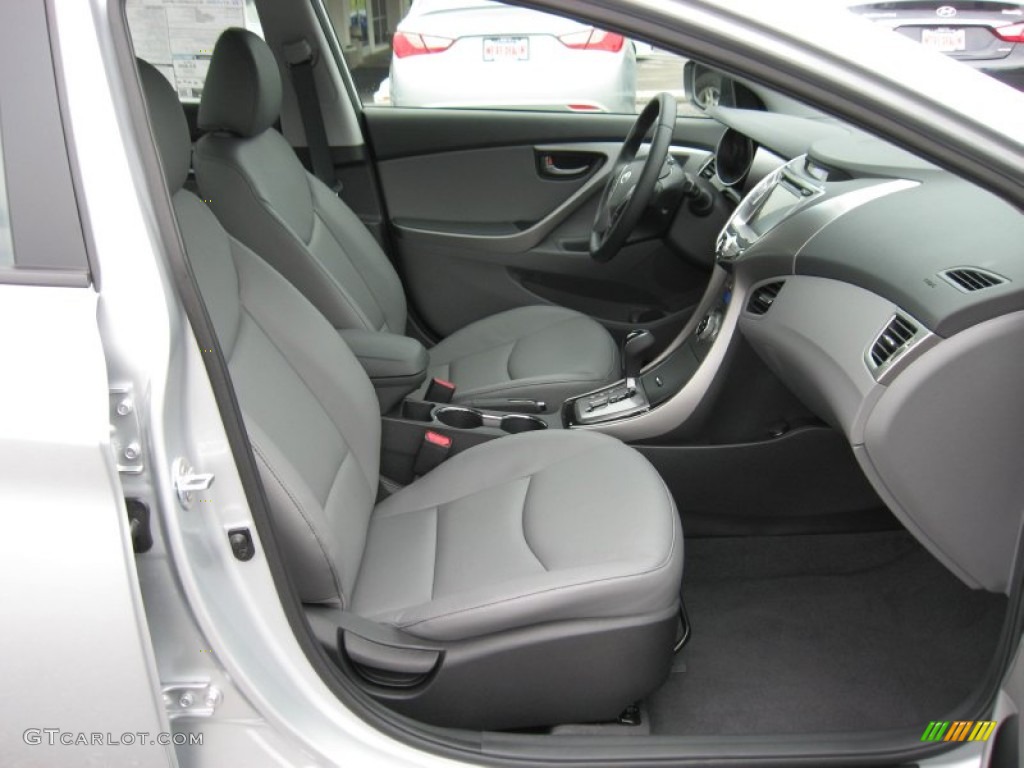 2013 Elantra Limited - Silver / Gray photo #20
