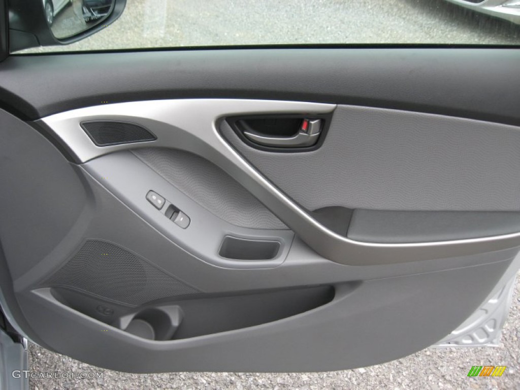2013 Elantra Limited - Silver / Gray photo #22
